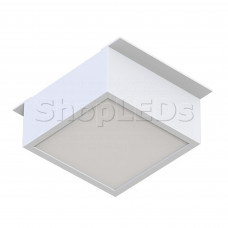 Светильник DL-GRIGLIATO-S90x90-12W Warm3000 (WH, 90 deg, 230) (Arlight, IP40 Металл, 3 года)