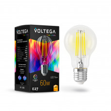 Лампа Voltega Crystal SLVG10-A60E27warm7W-FHR