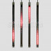 Сосулька светодиодная 50 см, 9,5V, двухсторонняя, 32х2 светодиодов, пластиковый корпус черного цвета, цвет светодиодов красный, SL256-123