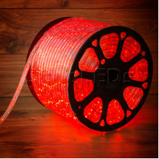 Дюралайт LED, эффект мерцания (2W) - красный, бухта 100м, SL121-252
